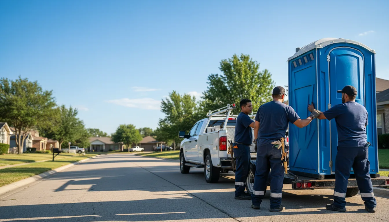 Portable Toilet Rental in Pawnee, OK near me